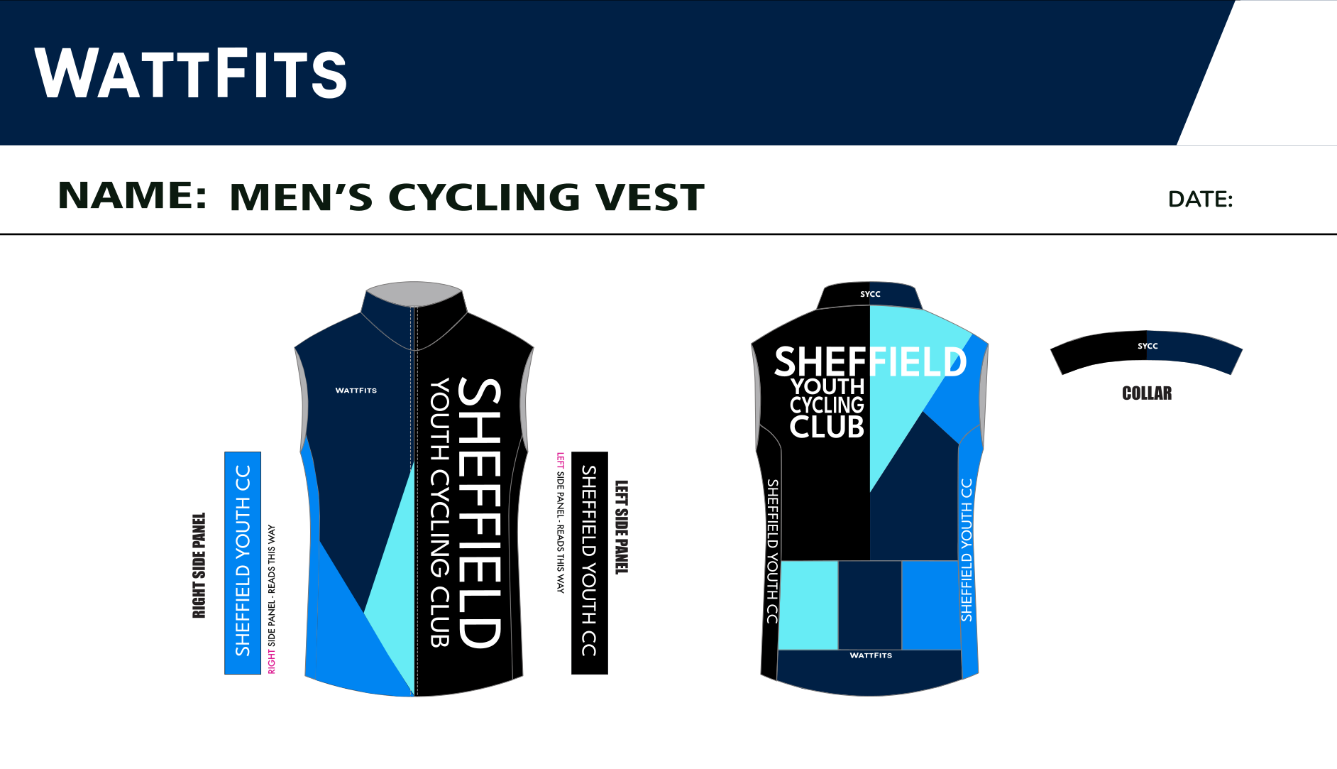 WattFits - Custom Gilet - SYCC - Image 2
