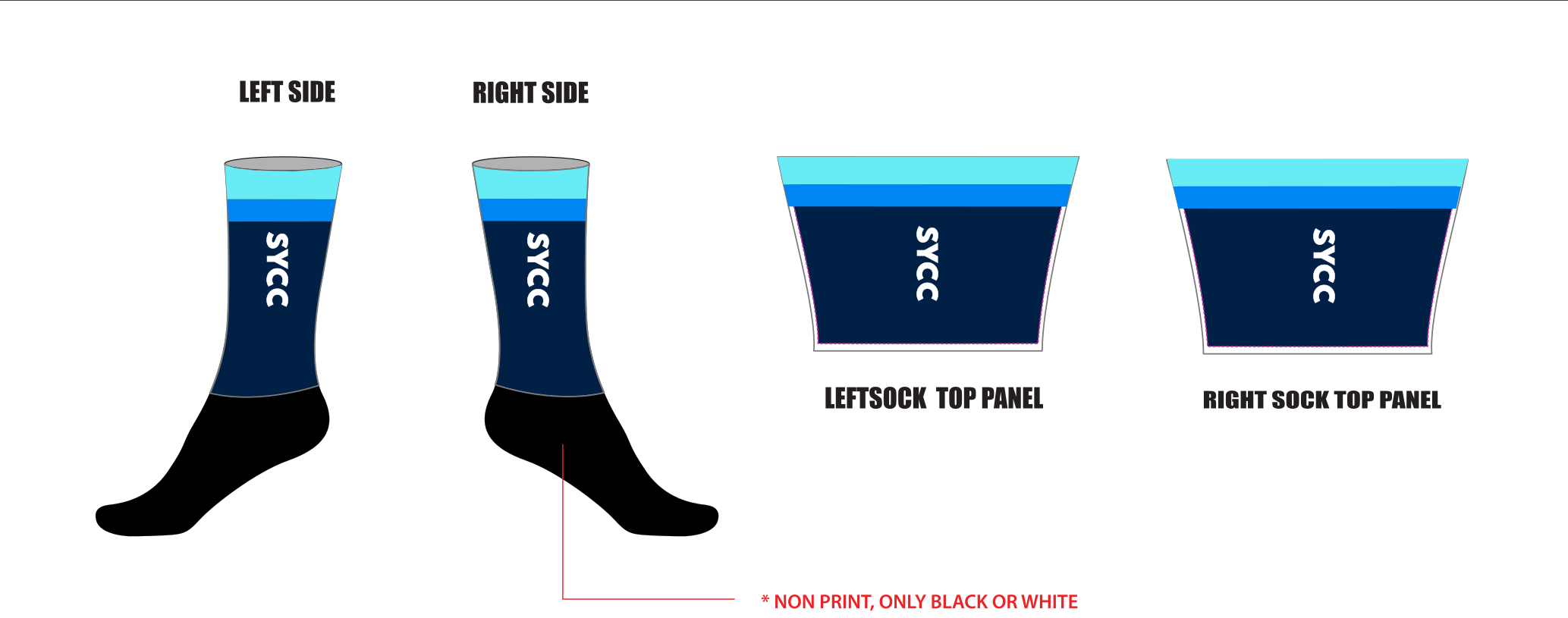 WattFits World Custom Socks SYCC