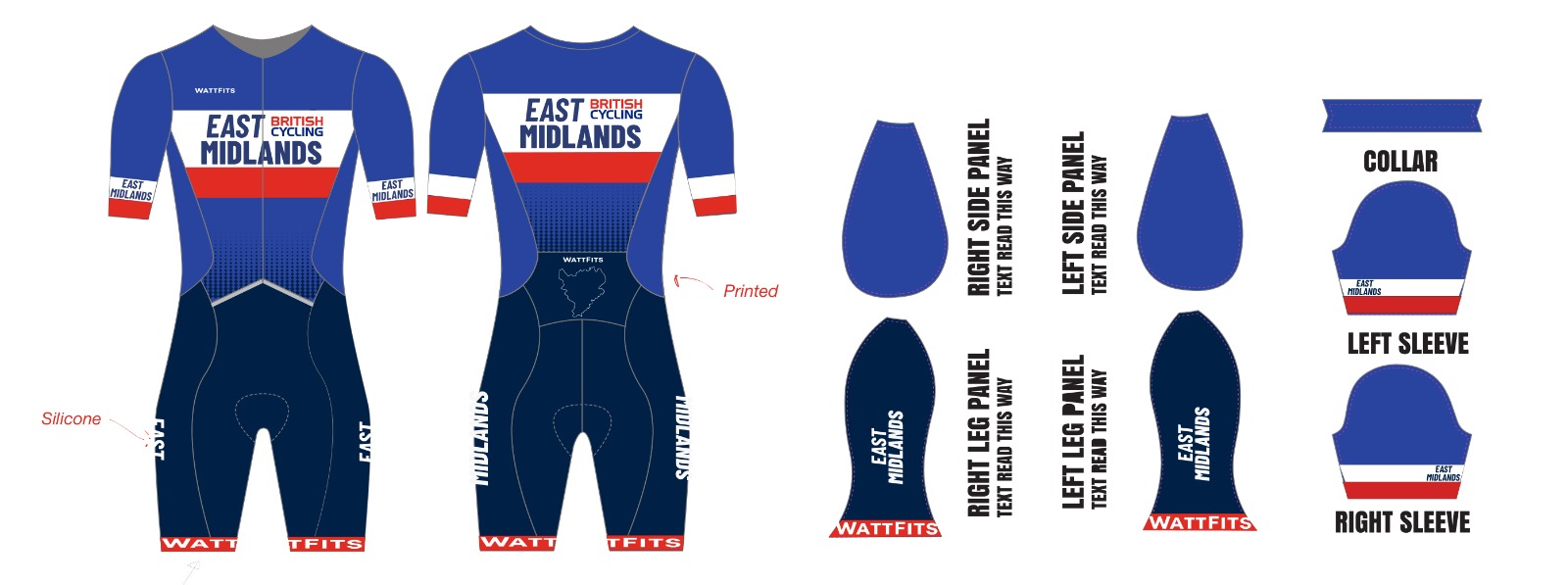 East Midlands Region Skinsuit - Image 2