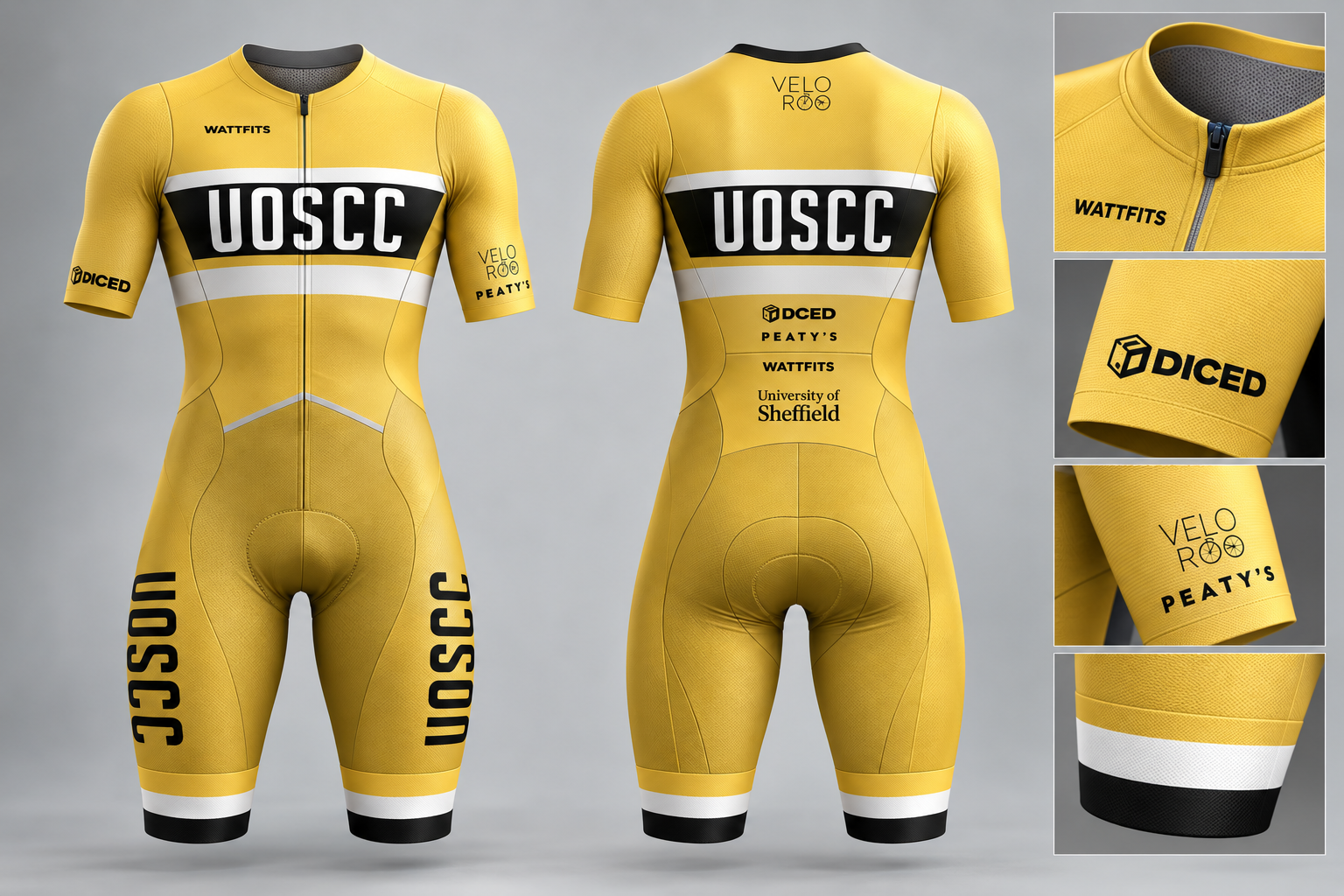 WattFits - Custom SpeedSuit UOSCC Hill Climb