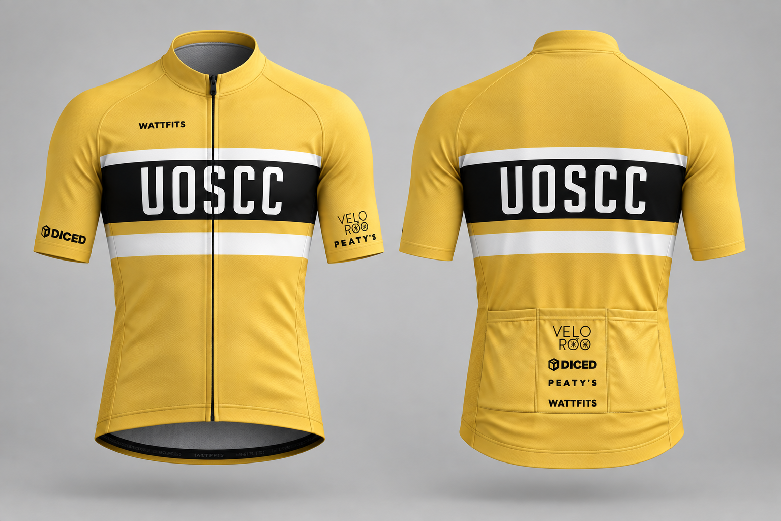 WattFits - Custom Jersey UOSCC Hill Climb