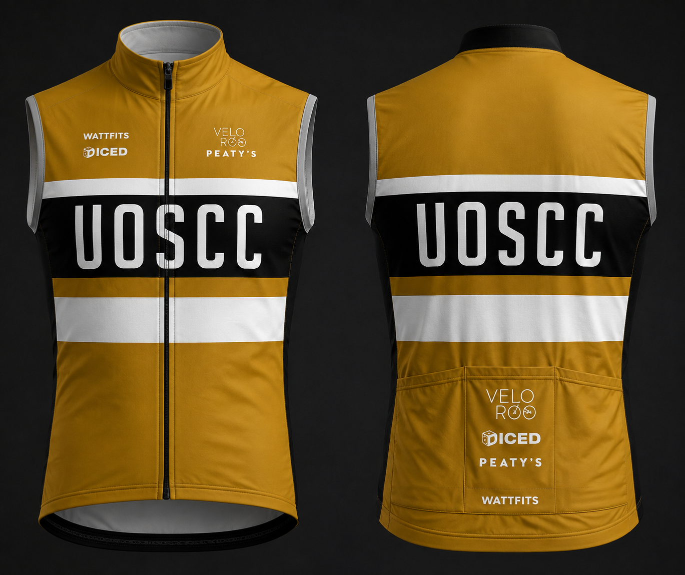 WattFits - Custom Gilet - UOSCC Hill Climb